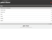 Tablet Screenshot of m.lazer.publico.pt