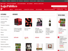 Tablet Screenshot of loja.publico.pt